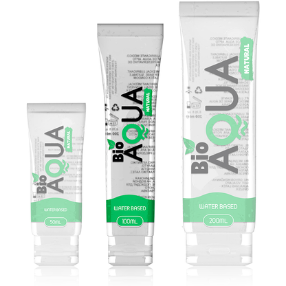 AQUA BIO - LUBRICANTE COM INGREDIENTES NATURAIS À BASE DE ÁGUA