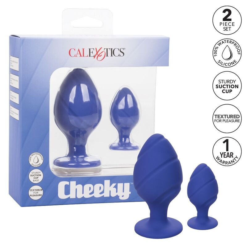 CALEXOTICS - BUTTPLUG CHEEKY ROXO