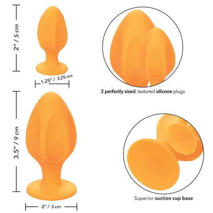 CALEXOTICS - CHEEKY BUTTPLUG LARANJA