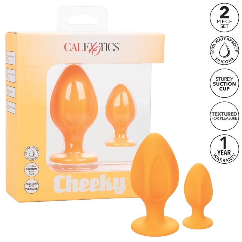 CALEXOTICS - CHEEKY BUTTPLUG LARANJA