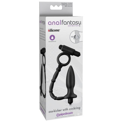 ANAL FANTASY - MINI ESTIMULADOR ANAL COM ANEL E BALA VIBRANTE