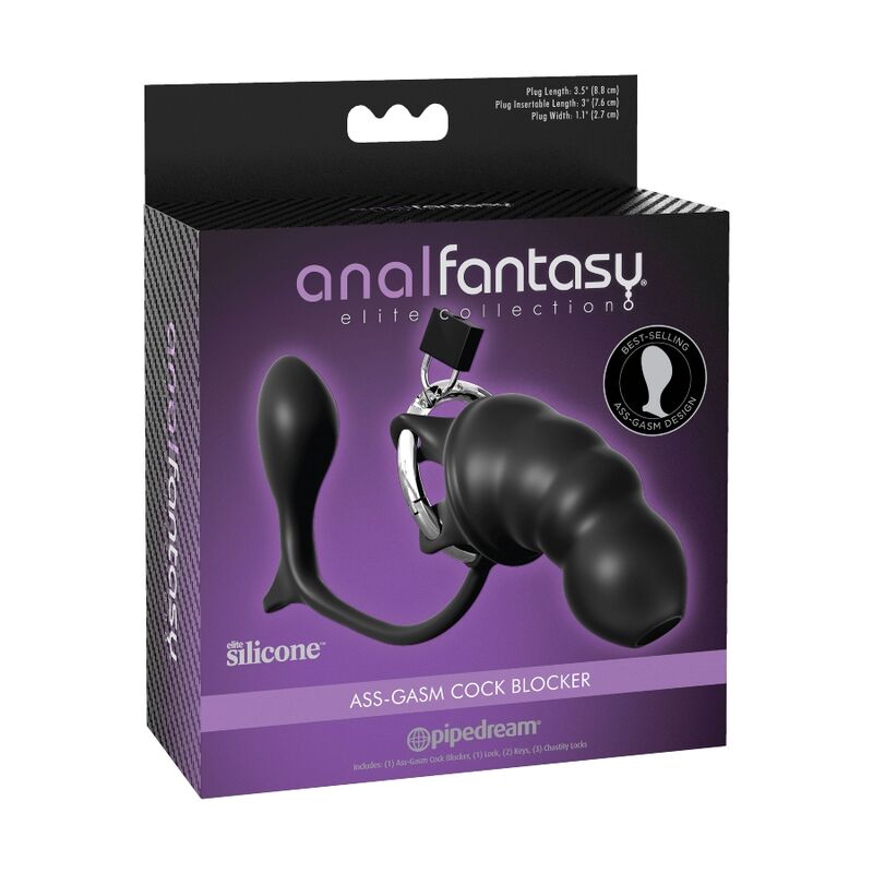 ANAL FANTASY - ASS-GASM COCK BLOCKER