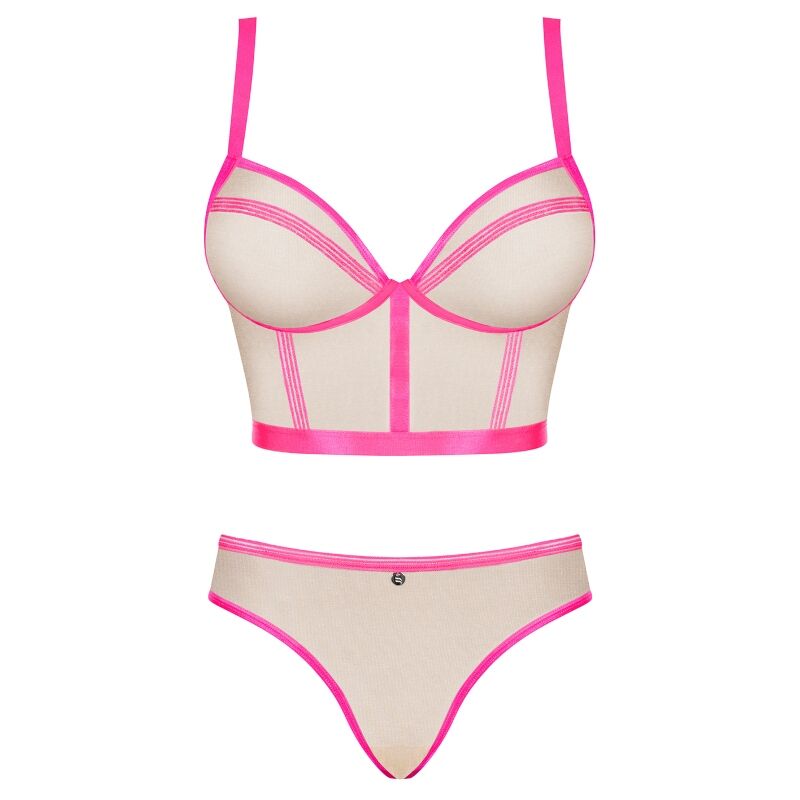 OBSESSIVE - CONJUNTO NUDELIA DUAS PEAS ROSA S/M