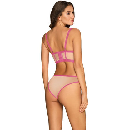 OBSESSIVE - CONJUNTO NUDELIA DUAS PEAS ROSA S/M