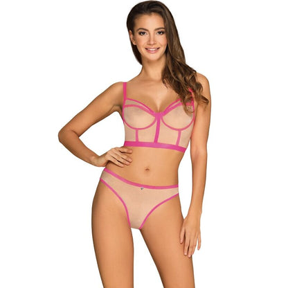 OBSESSIVE - CONJUNTO NUDELIA DUAS PEAS ROSA S/M