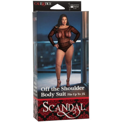 CALEXOTICS - TERNO DE OMBRO SCANDAL PLUS SIZE