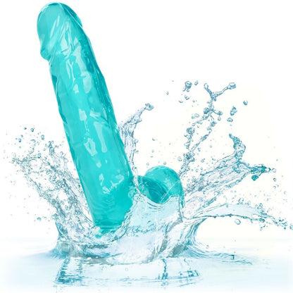 CALEXOTICS - DILDO QUEEN TAMANHO AZUL 15.3 CM