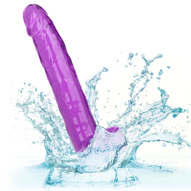 CALEXOTICS - DILDO QUEEN TAMANHO ROXO 25.5 CM