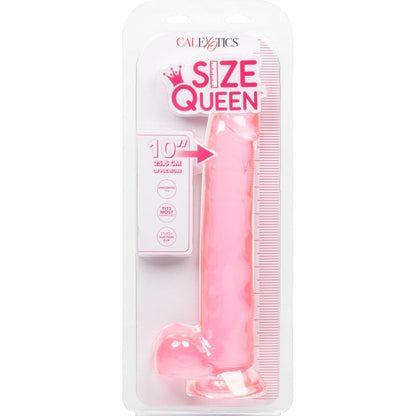 CALEXOTICS - DILDO QUEEN TAMANHO ROSA 25.5 CM