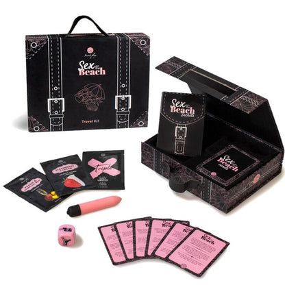 SECRETPLAY - KIT DE VIAGEM SEXO NA PRAIA (ES/EN/DE/FR/NL/PT)