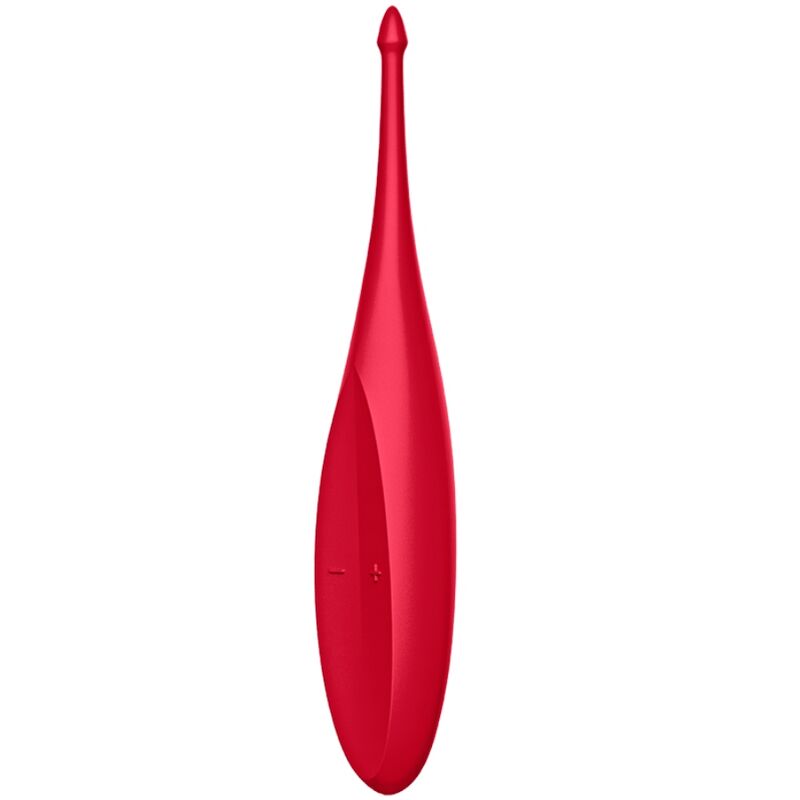 SATISFYER - VIBRADOR TWIRLING FUN TIP VERMELHO