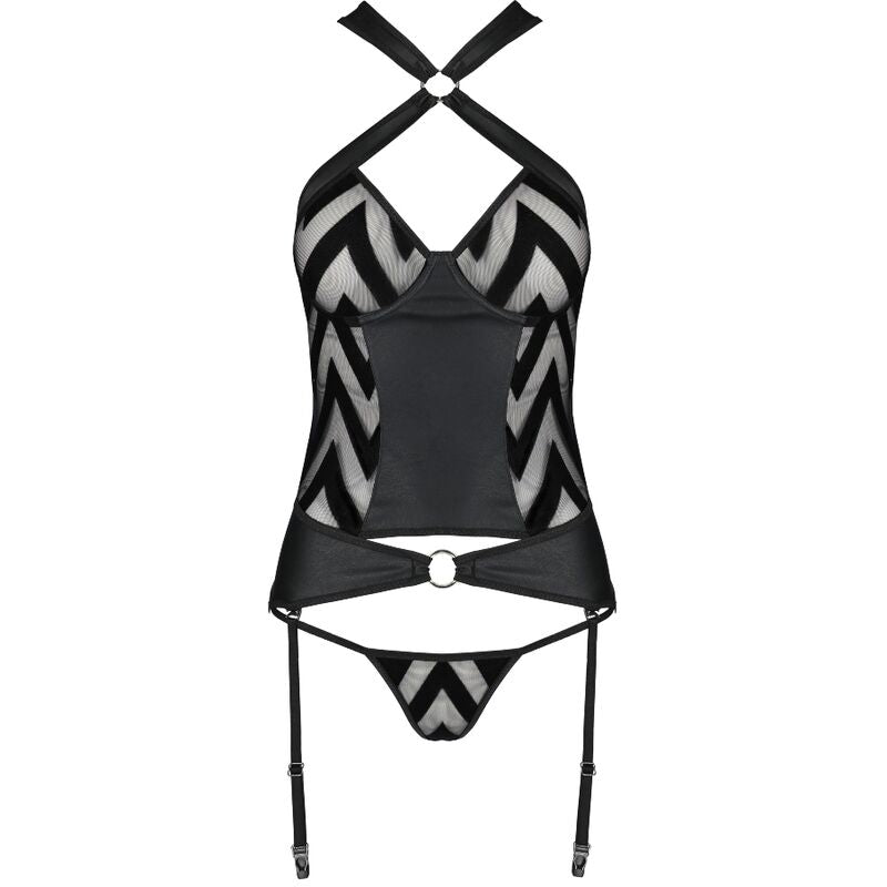 PASSION - HIMA CORSET COURO ECOLÓGICO S/M