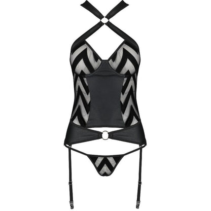 PASSION - HIMA CORSET COURO ECOLÓGICO S/M