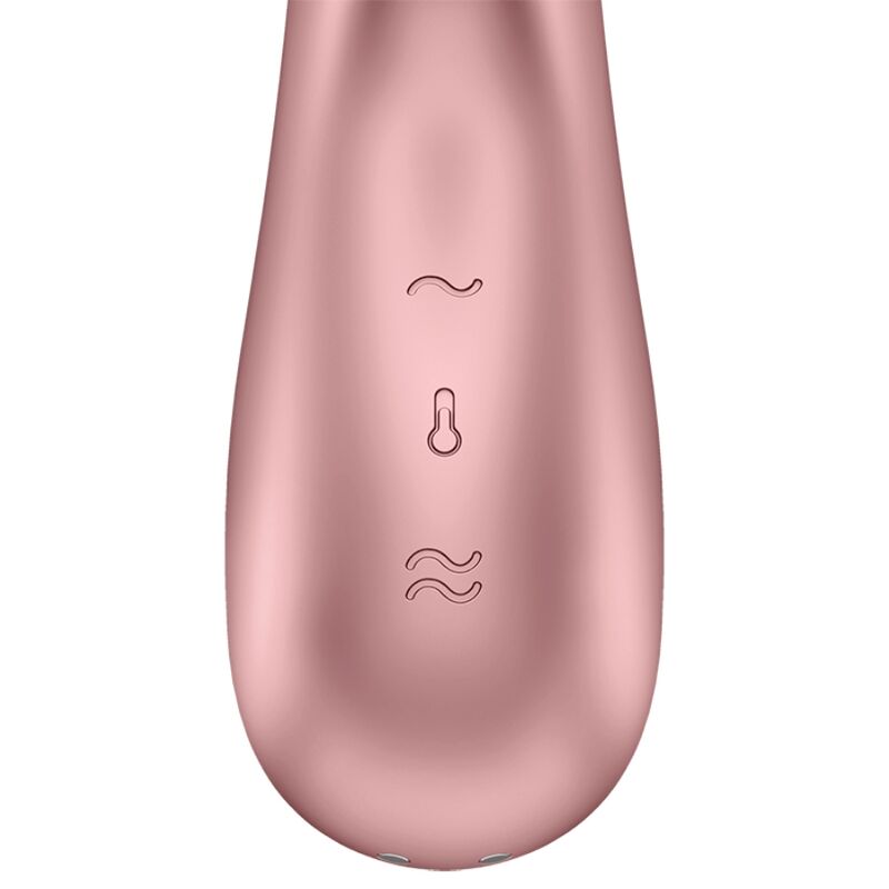 SATISFYER - VIBRADOR HOT LOVER ROSA & BEGE