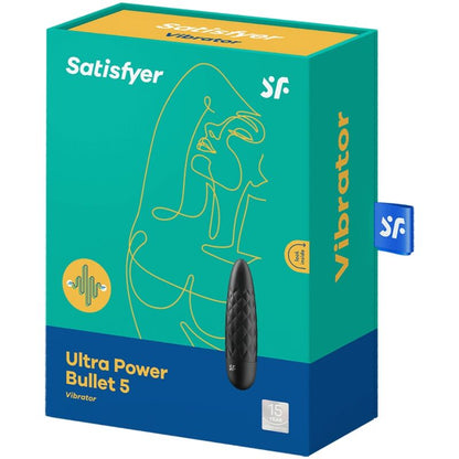 SATISFYER - ULTRA POWER BULLET 5 PRETO