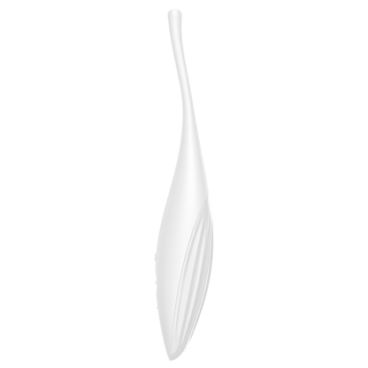 SATISFYER - VIBRADOR TWIRLING JOY CLIT TIP BRANCO