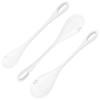 SATISFYER - CONJUNTO DE TREINO YONI POWER 1 BRANCO