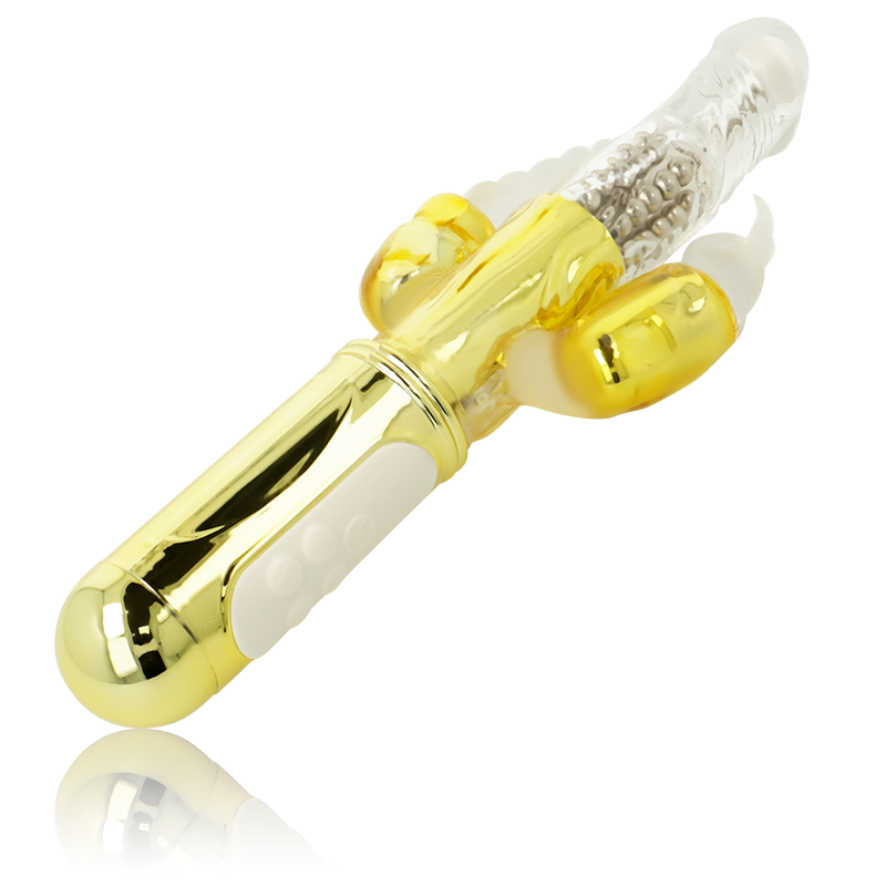 OHMAMA - VIBRADOR MULTIFUNCIONAL DOURADO