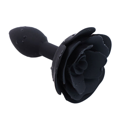 OHMAMA FETISH - PLUG ANAL DE SILICONE ROSA PRETO