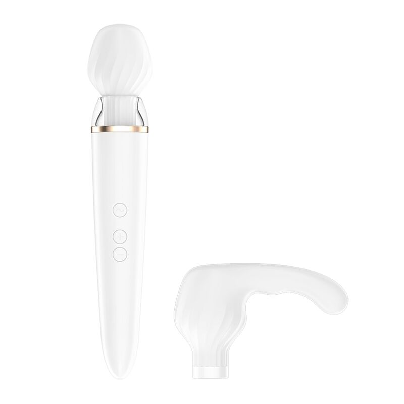 SATISFYER - APLICATIVO DOUBLE WANDER BRANCO