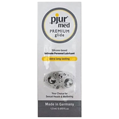 PJUR - LUBRIFICANTE DE SILICONE MED 1.5 ML