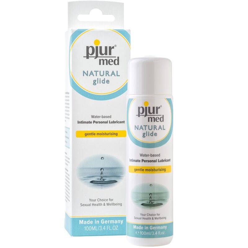 PJUR - LUBRIFICANTE BASE DE AGUA NATURAL MED 100 ML