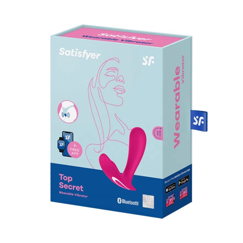 SATISFYER - VIBRADOR ULTRA SECRETO ROSA