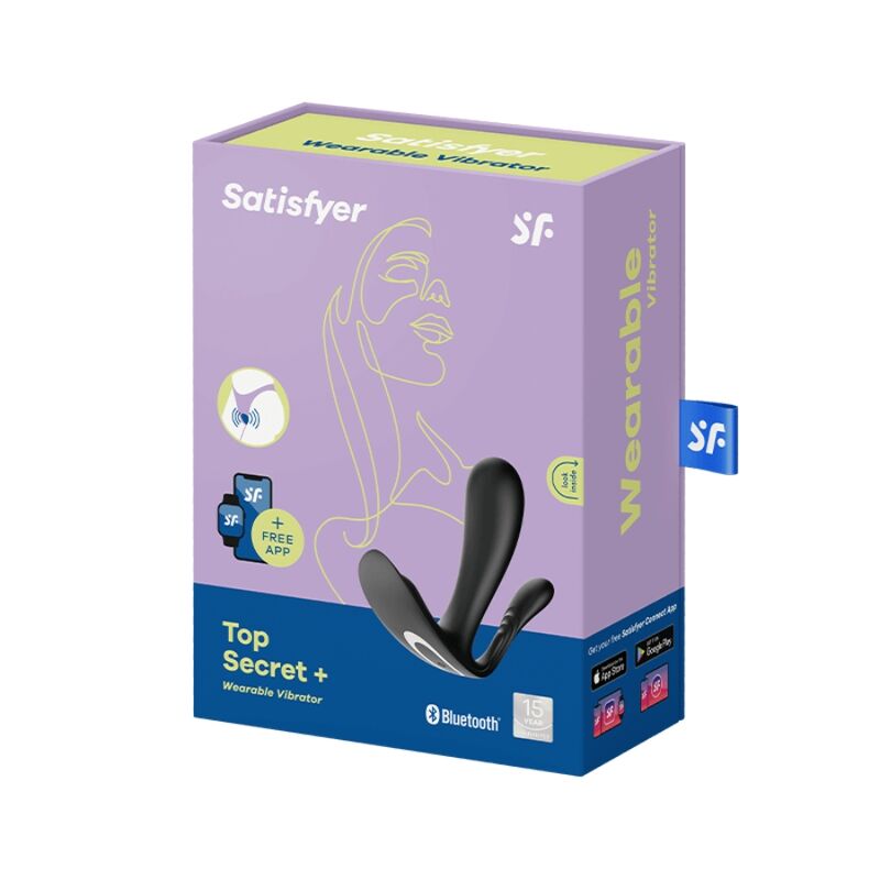 SATISFYER - TOP SECRET + VIBRADOR PRETO