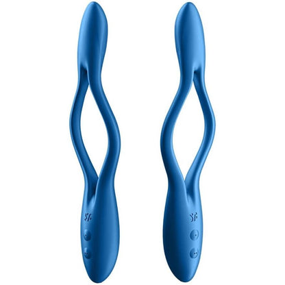 SATISFYER - MULTI VIBRADOR ELASTIC GAME AZUL