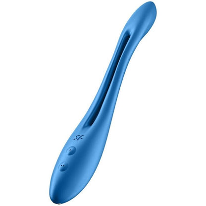 SATISFYER - MULTI VIBRADOR ELASTIC GAME AZUL