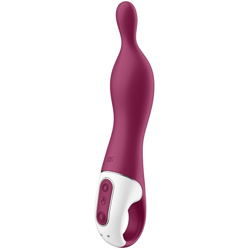 SATISFYER - VIBRADOR AMAZING 1 ASPOT BERRY