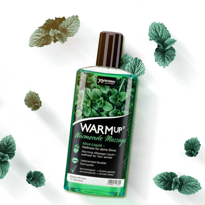 V GEL DE MASSAGEM AQUECENTE WARMUP MENTA 150 ML