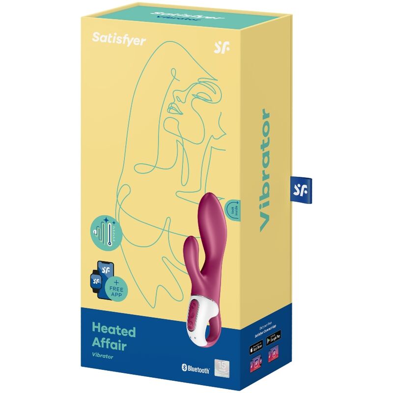 SATISFYER - VIBRADOR HEATED AFFAIR GSPOT