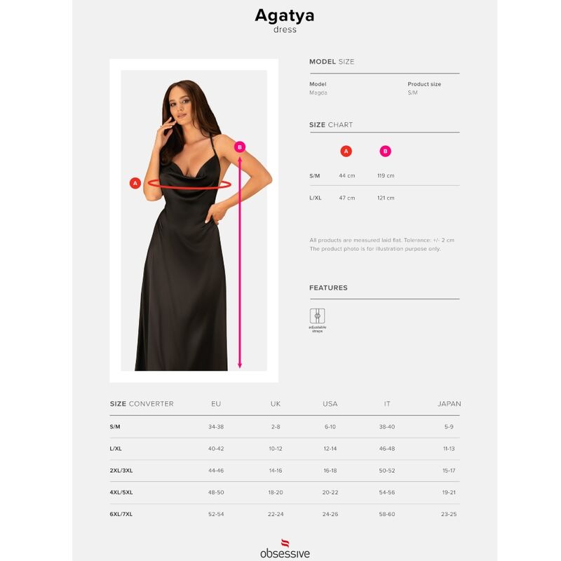 OBSESSIVE - VESTIDO AGATYA S/M