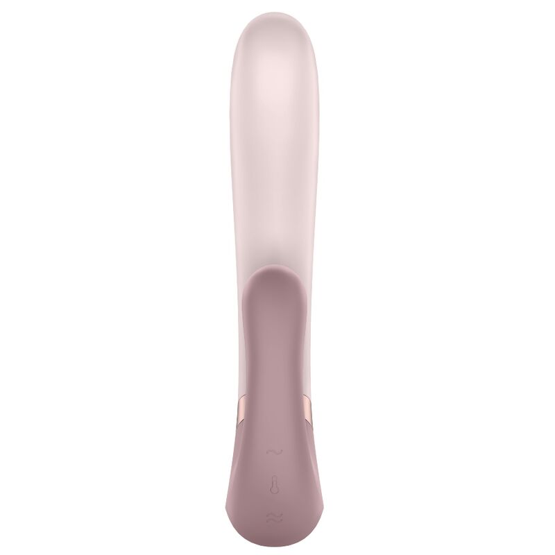 SATISFYER - APLICATIVO VIBRADOR DE ONDAS DE CALOR ROSA