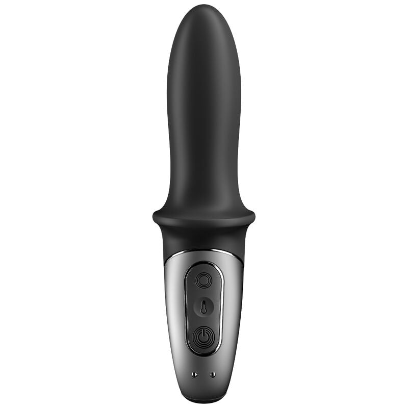 SATISFYER - APLICATIVO VIBRADOR ANAL HOT PASSION PRETO