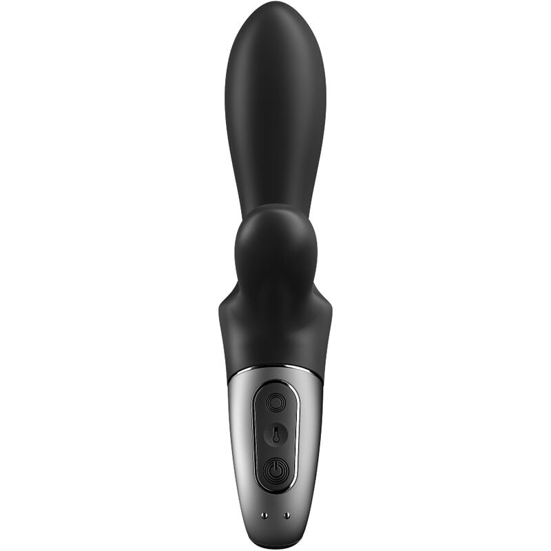 SATISFYER - HEAT CLIMAX+ APP VIBRADOR ANAL PRETO