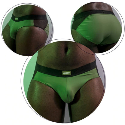 MACHO - CUECA MS23V VERDE L/XL