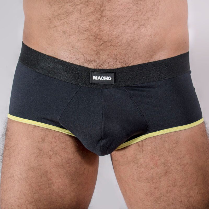 MACHO - MS24A CUECA BRIEF AMARELO ESCURO S