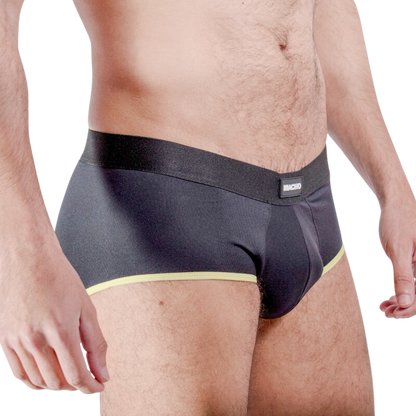 MACHO - MS24A CUECA BRIEF AMARELO ESCURO S