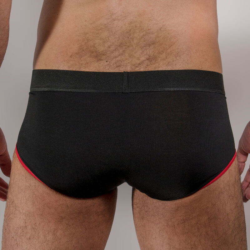 MACHO - MS24A CUECA BRIEF AMARELO ESCURO S