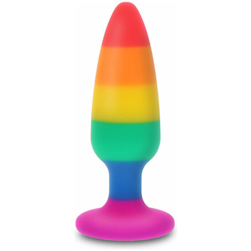 ORGULHO - BANDEIRA LGBT PLUG HUNK 10,5 CM