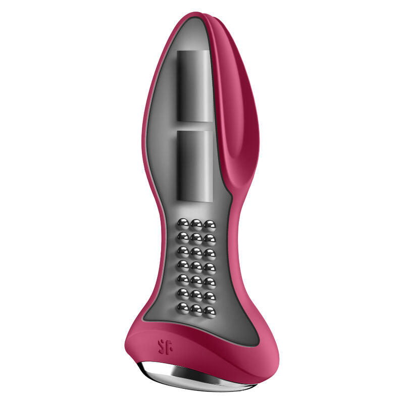 SATISFYER - ROTATOR PLUG 2+ APLICATIVO VIBRATÓRIO PRETO