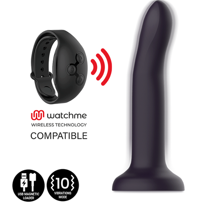 MYTHOLOGY DUMAN MYSTIC DILDO S - VIBRADOR WATCHME TECNOLOGIA SEM FIO COMPATÍVEL