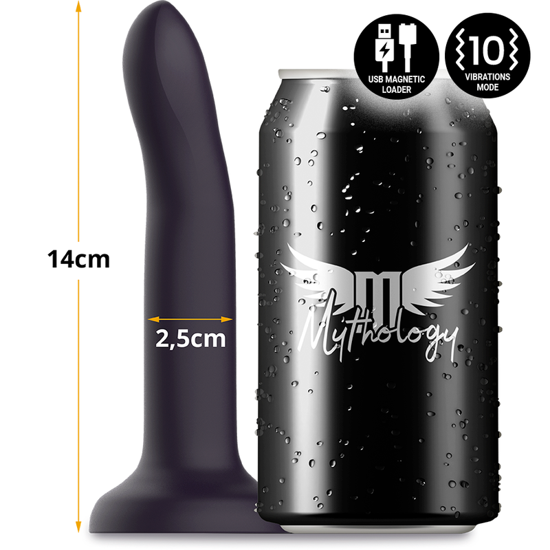 MYTHOLOGY DUMAN MYSTIC DILDO S - VIBRADOR WATCHME TECNOLOGIA SEM FIO COMPATÍVEL