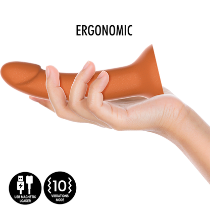 MYTHOLOGY - RUNE ROYAL DILDO M - VIBRADOR WATCHME TECNOLOGIA SEM FIO COMPATÍVEL