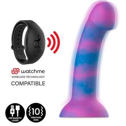 MYTHOLOGY - DION GALACTIC DILDO M - VIBRADOR WATCHME TECNOLOGIA SEM FIO COMPATÍVEL