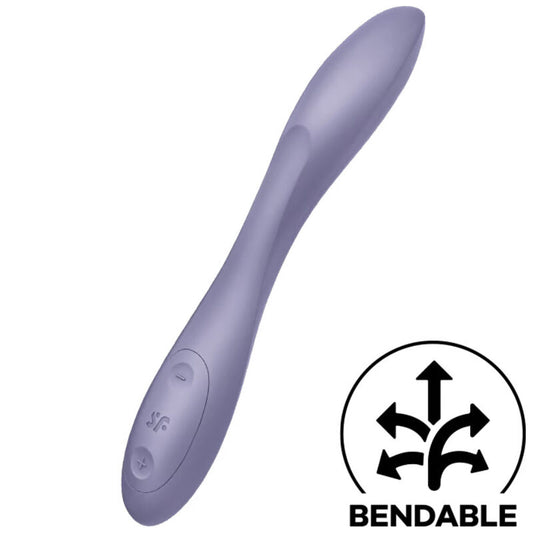 SATISFYER - MULTI VIBRADOR G-SPOT FLEX 2 ROXO