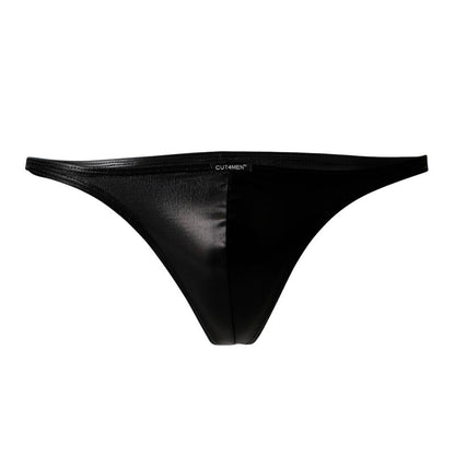 CUT4MEN - TANGA BRASILEIRA DE COURO PRETO S