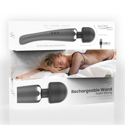 NAOMI WAND - NOVO MASSAGEADOR SUPER FORTE